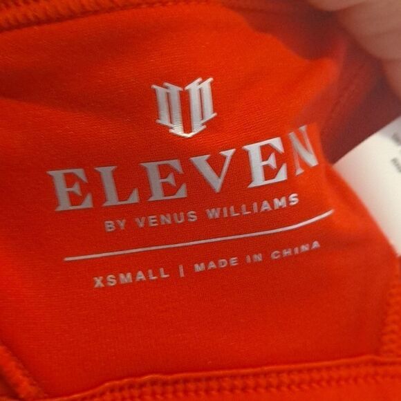 EleVen Zip up Sports Bra Candy Red NWT XS - Picture 4 of 7